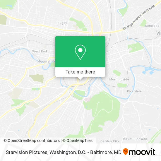 Starvision Pictures map