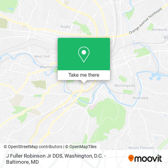 J Fuller Robinson Jr DDS map