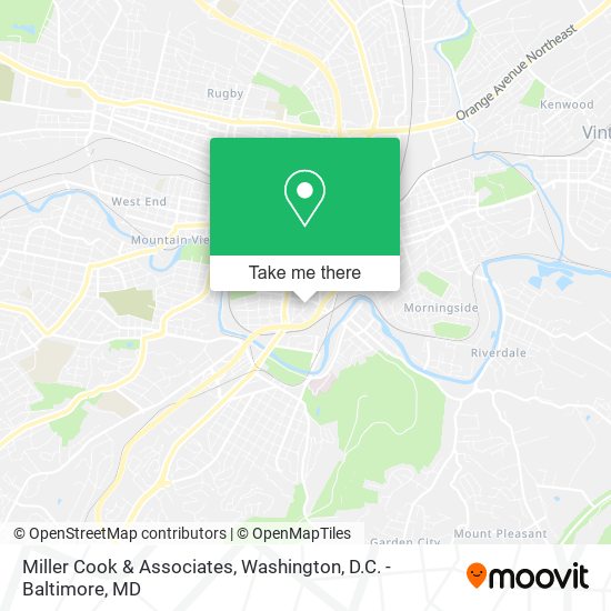 Miller Cook & Associates map