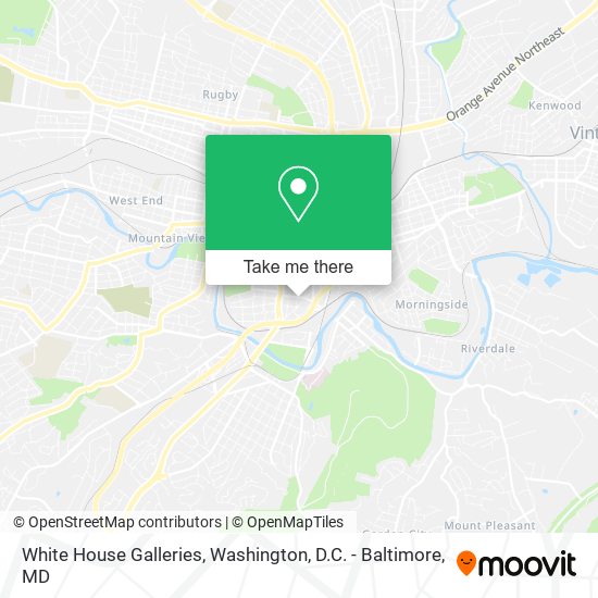 White House Galleries map