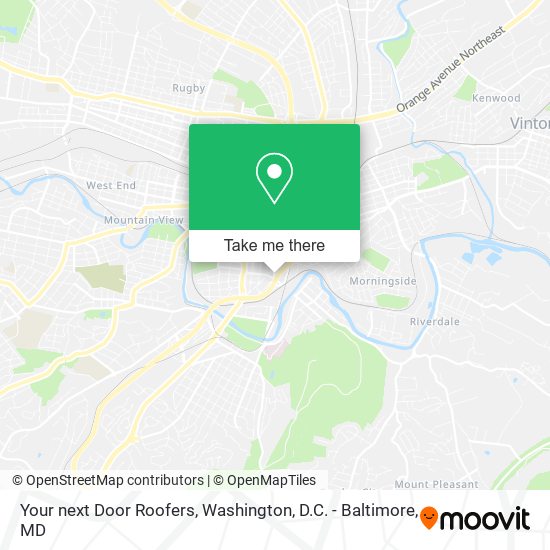 Your next Door Roofers map