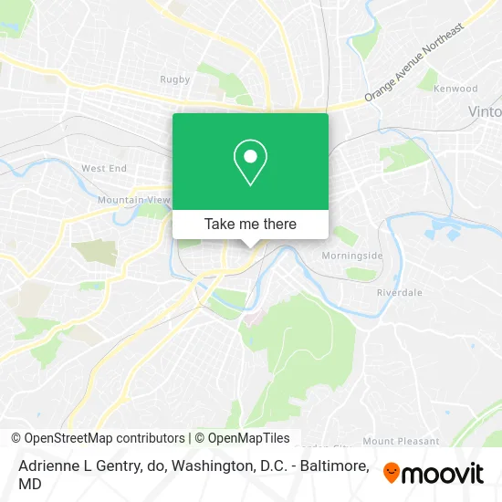 Adrienne L Gentry, do map