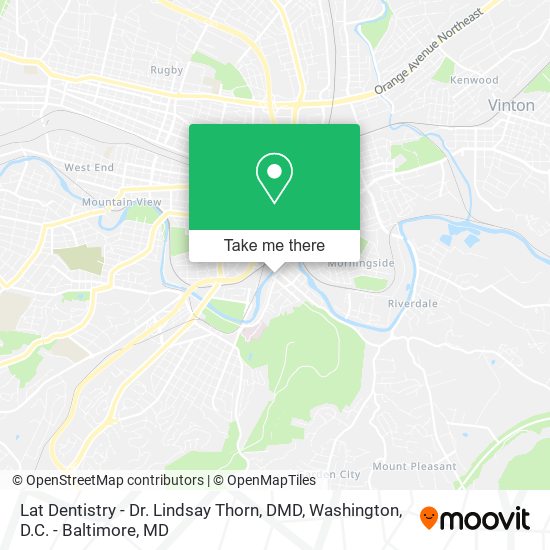 Lat Dentistry - Dr. Lindsay Thorn, DMD map