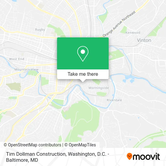 Tim Dollman Construction map