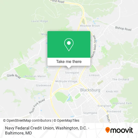 Mapa de Navy Federal Credit Union