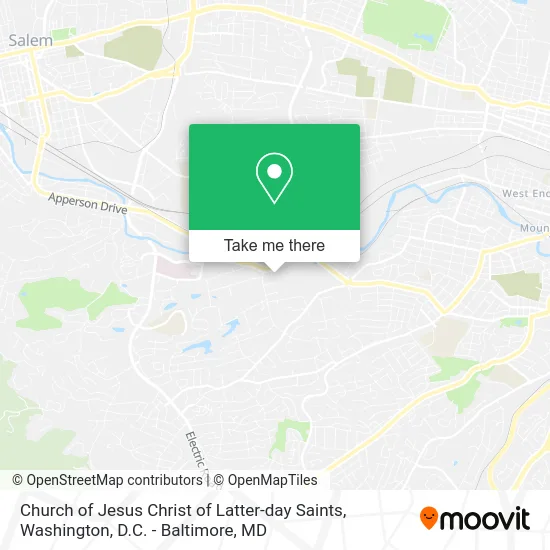 Church of Jesus Christ of Latter-day Saints map