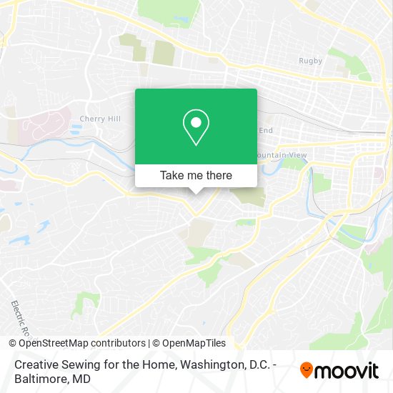 Creative Sewing for the Home map