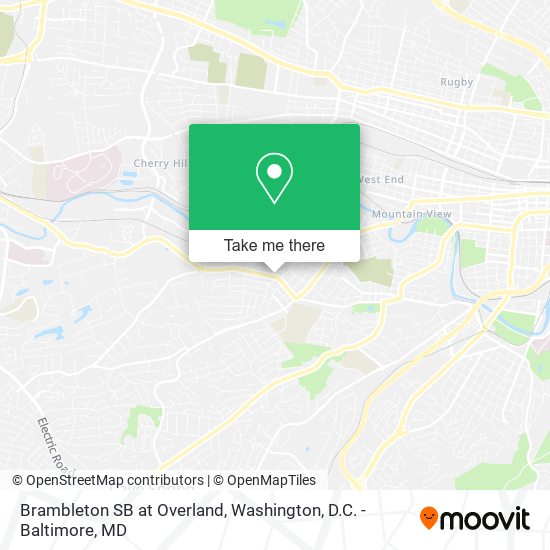 Mapa de Brambleton SB at Overland