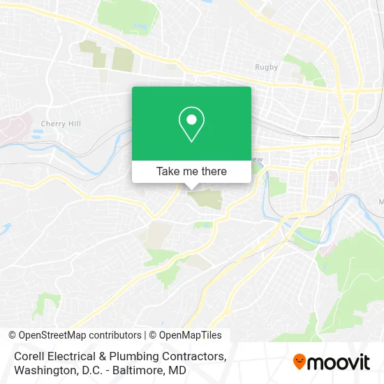 Corell Electrical & Plumbing Contractors map