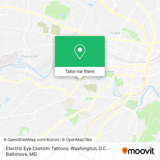 Electric Eye Custom Tattoos map