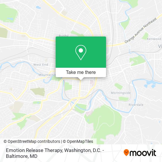 Emotion Release Therapy map