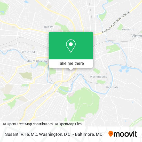 Susanti R. Ie, MD map