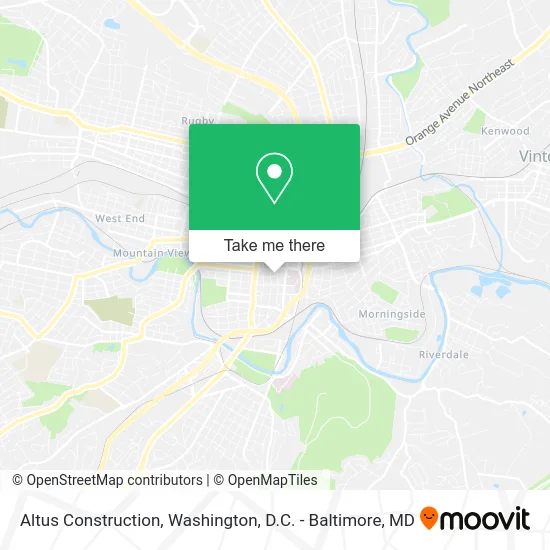 Altus Construction map