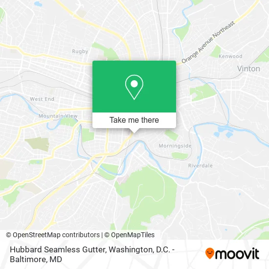 Mapa de Hubbard Seamless Gutter