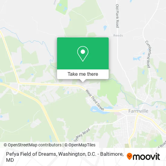 Pefya Field of Dreams map