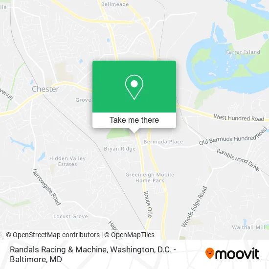 Randals Racing & Machine map