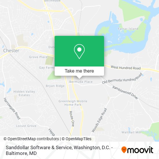 Sanddollar Software & Service map