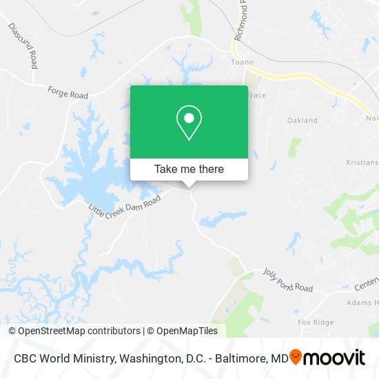 CBC World Ministry map