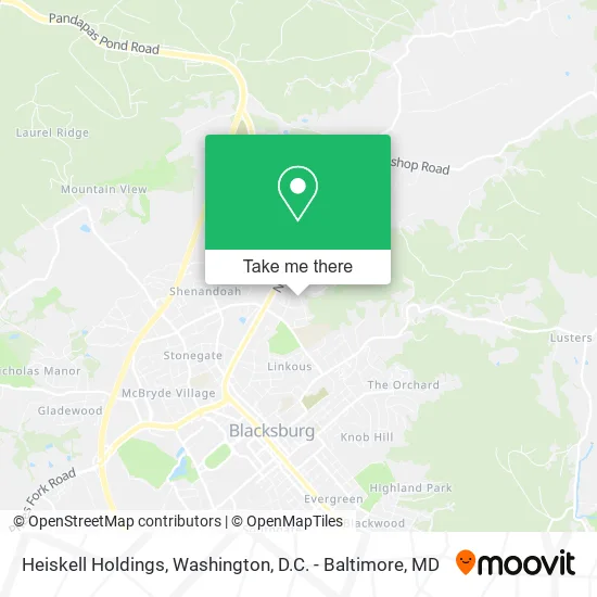 Mapa de Heiskell Holdings