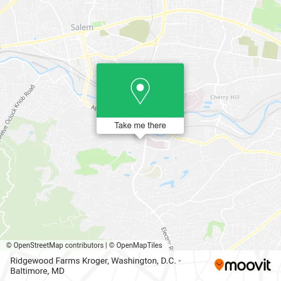Ridgewood Farms Kroger map