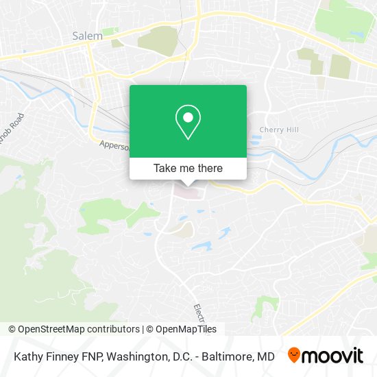 Kathy Finney FNP map