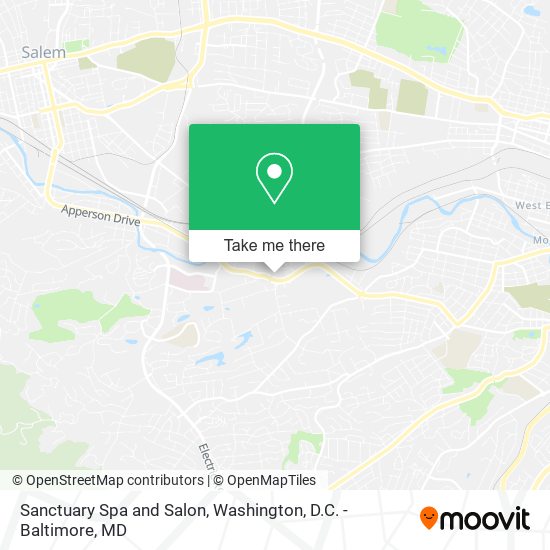 Mapa de Sanctuary Spa and Salon