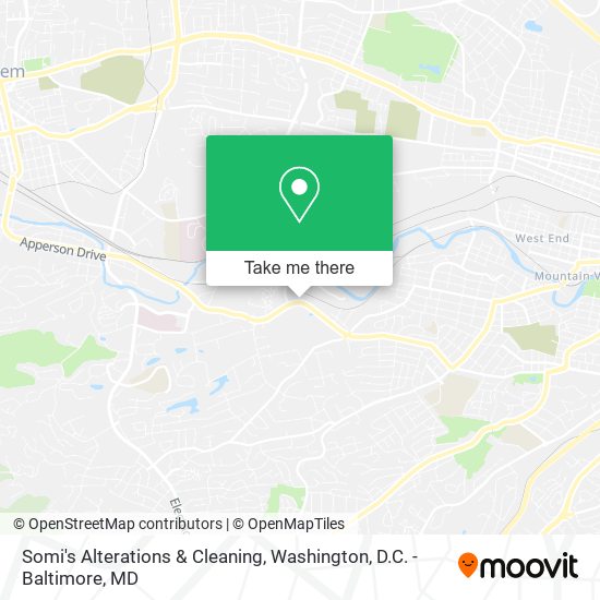 Somi's Alterations & Cleaning map