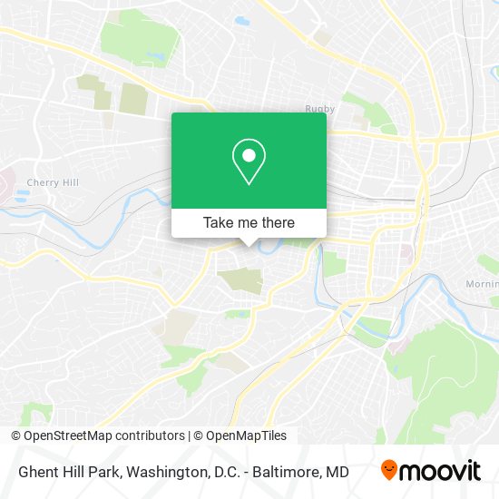 Ghent Hill Park map