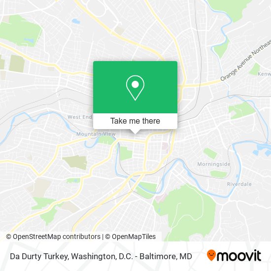 Mapa de Da Durty Turkey