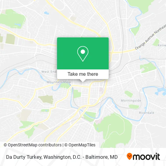 Mapa de Da Durty Turkey