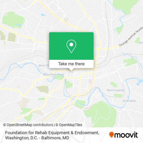 Mapa de Foundation for Rehab Equipment & Endowment