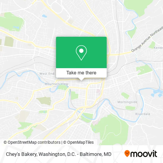 Mapa de Chey's Bakery