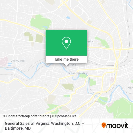 Mapa de General Sales of Virginia