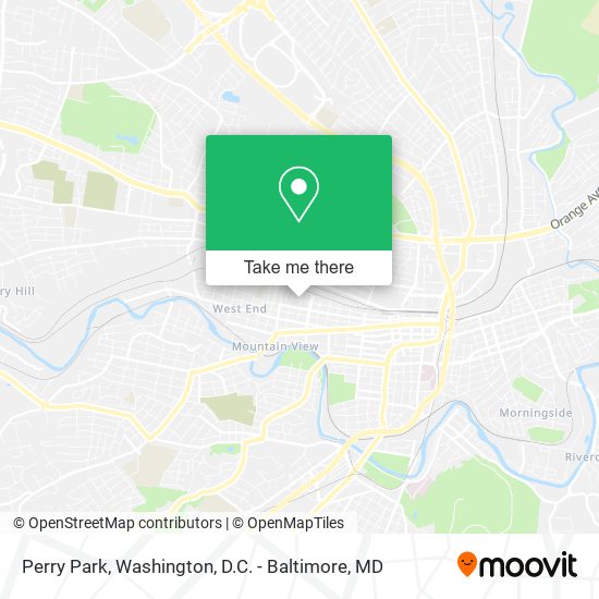 Mapa de Perry Park