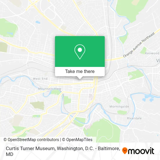 Curtis Turner Museum map