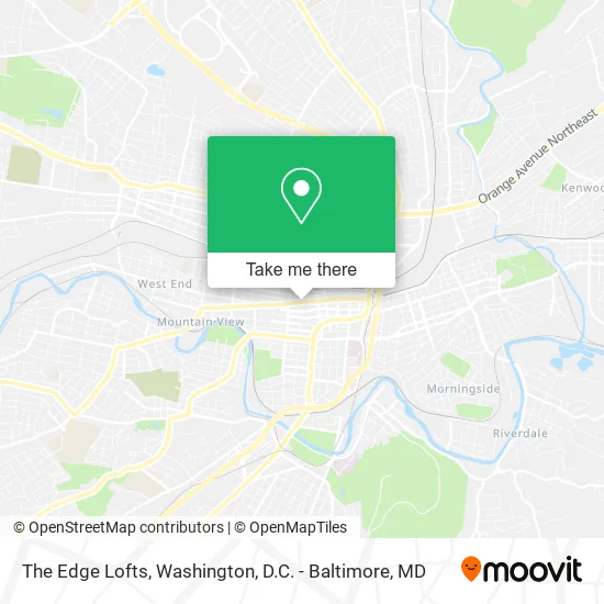 Mapa de The Edge Lofts