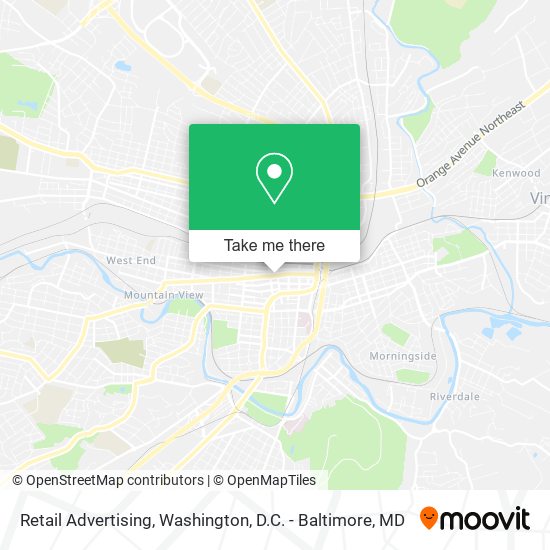 Mapa de Retail Advertising