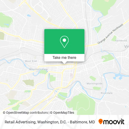 Retail Advertising map