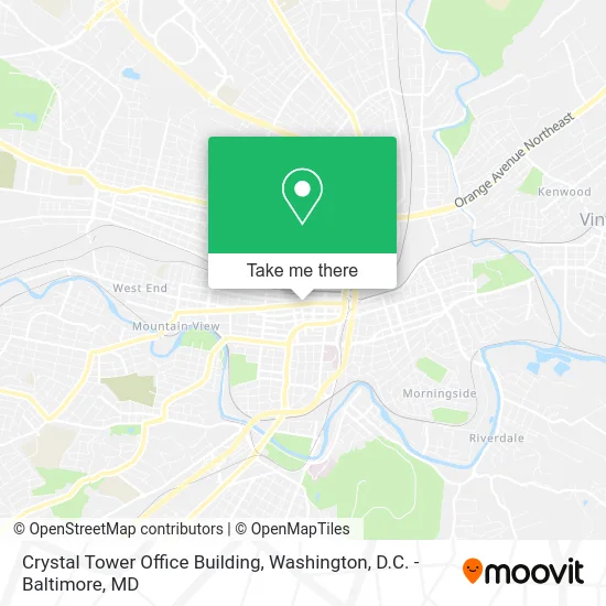 Crystal Tower Office Building map