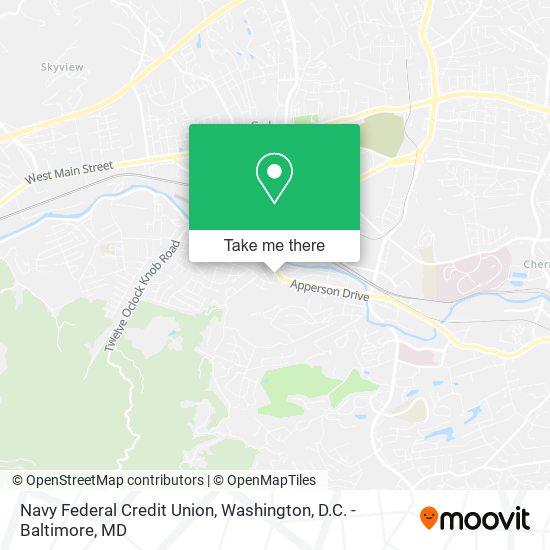 Mapa de Navy Federal Credit Union