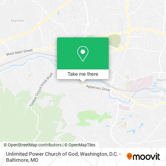 Mapa de Unlimited Power Church of God