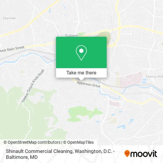 Mapa de Shinault Commercial Cleaning