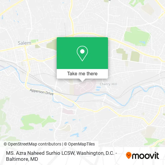 Mapa de MS. Azra Naheed Surhio LCSW