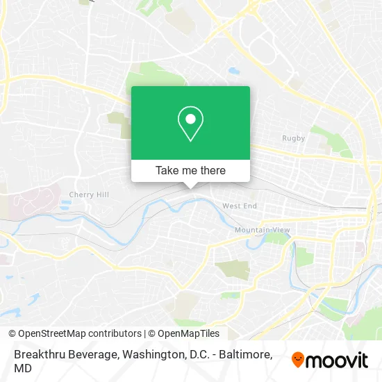 Mapa de Breakthru Beverage