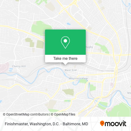 Finishmaster map