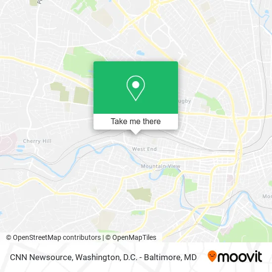 Mapa de CNN Newsource