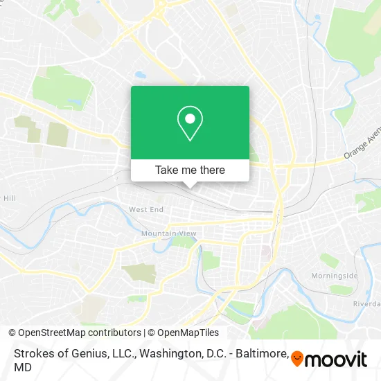 Strokes of Genius, LLC. map