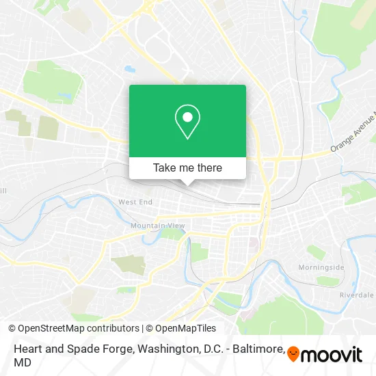 Mapa de Heart and Spade Forge