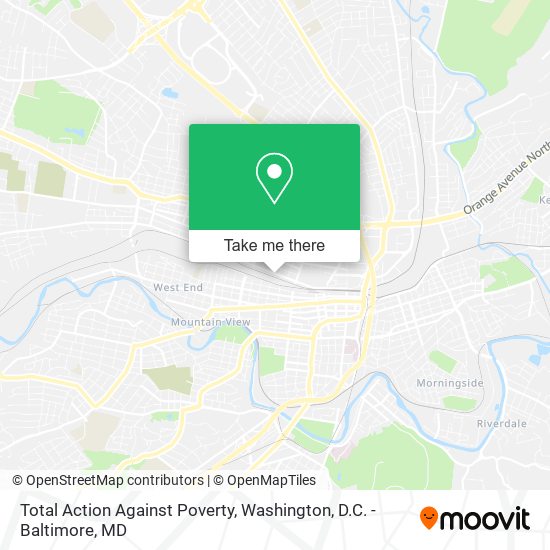 Total Action Against Poverty map