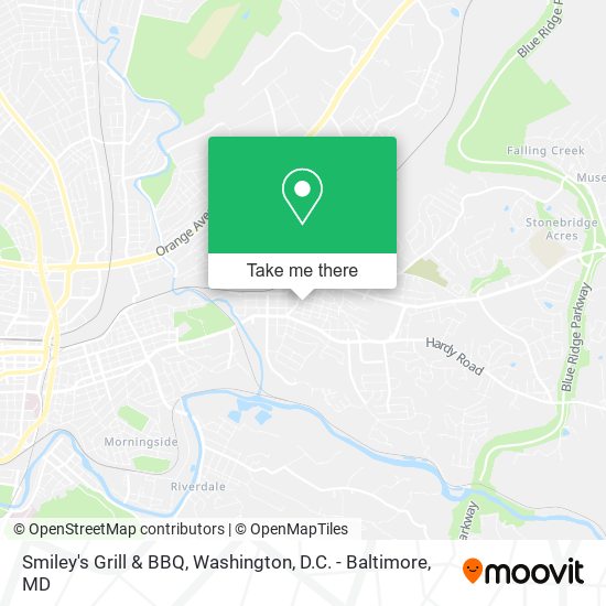 Mapa de Smiley's Grill & BBQ